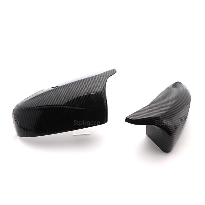 Высококачественные автомобильные аксессуары для BMW E70 X5 E71 X6 2007-2014 M-в стиле M из углеродного волокна, зеркальная крышка 1