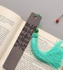Черный Деревянный Закладка - Классический Китайский Стиль для Учителей, Идеальный Подарок на День Учителя для Учеников Начальной Школы