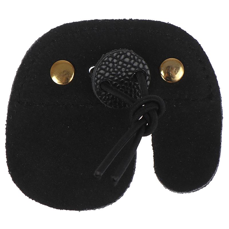 1 шт. кожаная защита пальца для стрельбы из лука, накладка, перчатка, тетива, протектор для стрельбы из лука