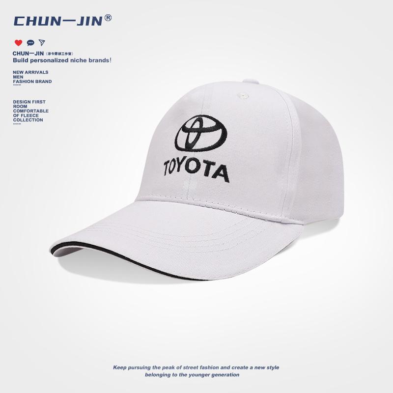Hub Caps TOYOTA Embroidery Summer Adjustable Sports Hat Baseball Caps For Toyota GR Corolla Yaris Aygo Prius RAV4 Crown CHR Camr