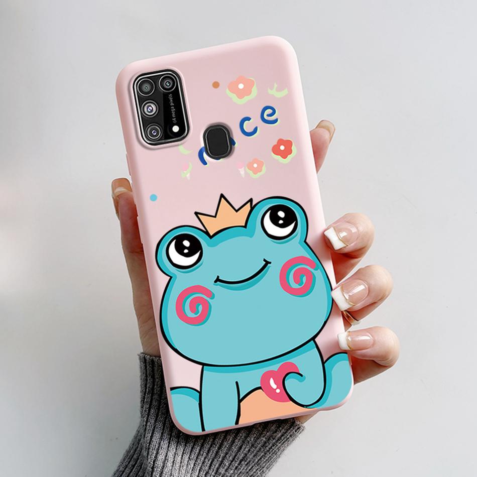 Чехол для Samsung Galaxy M31 Милый Мультяшный Задняя Крышка Силиконовый Мягкий TPU Чехлы для Телефона Для Samsung M31 Prime M 31 s Galaxy M31s Бампер