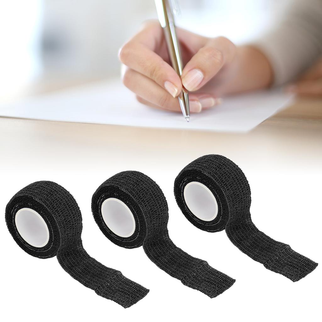 10 Rolls 1 Inch X 2 Yards Self Adhesive Wrap Breathable Elastic Cohesive Bandage Tape for Writing