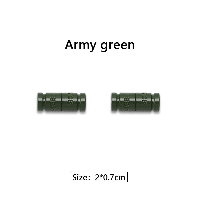 1 пара эластичных шнурков, красивые металлические капсульные замки-застежки, шнурки без завязывания, застежки, ленивые шнурки без завязывания, украшения, аксессуары для обуви