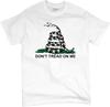 Не наступай на меня Футболка Флаг Гадсдена Американский Патриот Мужская Новинка США