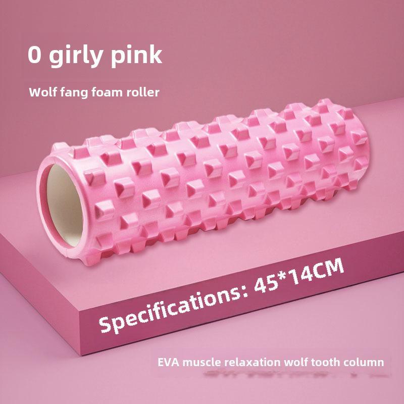 Ролик из пены EVA с полумесяцем и палочка для массажа йоги