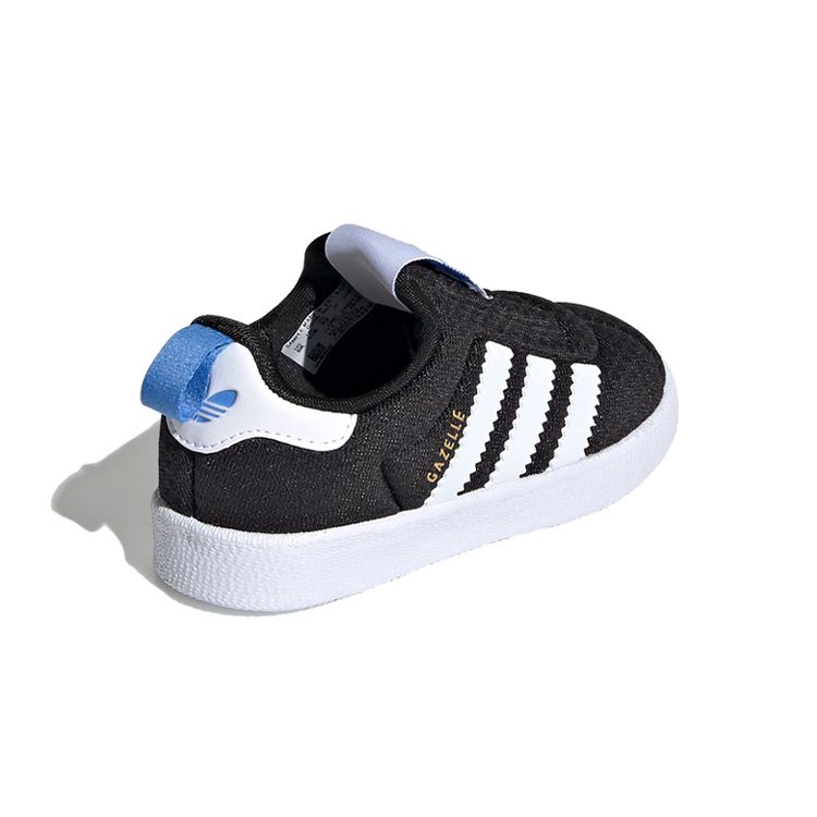 adidas Оригинальные Gazelle 360 Удобные Низкие Кроссовки для Ходьбы Детская Обувь Черный Белый Синий EE6294