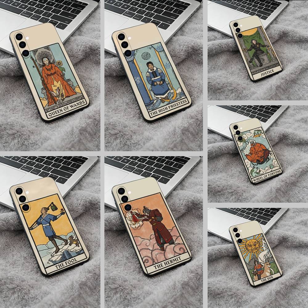 Чехол для телефона Avatar Tarot Черный Мягкий Силикон для Samsung Galaxy A73, A71, A72, A70, A53, A52, A51