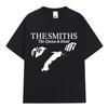 The Smiths Футболка The Queen Is Dead 1980-е Инди Моррисси Оверсайз Футболка Винтажная Панк-рок Группа Футболки Уличная одежда Унисекс