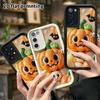 Phone Case: 2D flat design suitable for Samsung Galaxy A34 A35 M05 M06 S20 S22 S21 FE Plus 5G protective case, Halloween pumpkin, Christmas and Hallow
