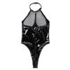 Women's Sexy Lingerie Leather Cosplay Erotic Costume Lingerie for Sex