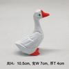 Ping An Cute Joy Duck White Goose Украшение Креативный подарок на день рождения Украшение для дома Фотореквизит Гостиная Настольный небольшой орнамент