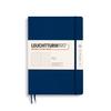 Leuchtturm B5 Dotted Soft Officially Imported Notebook, Grid, Cover, Navy, 349301,