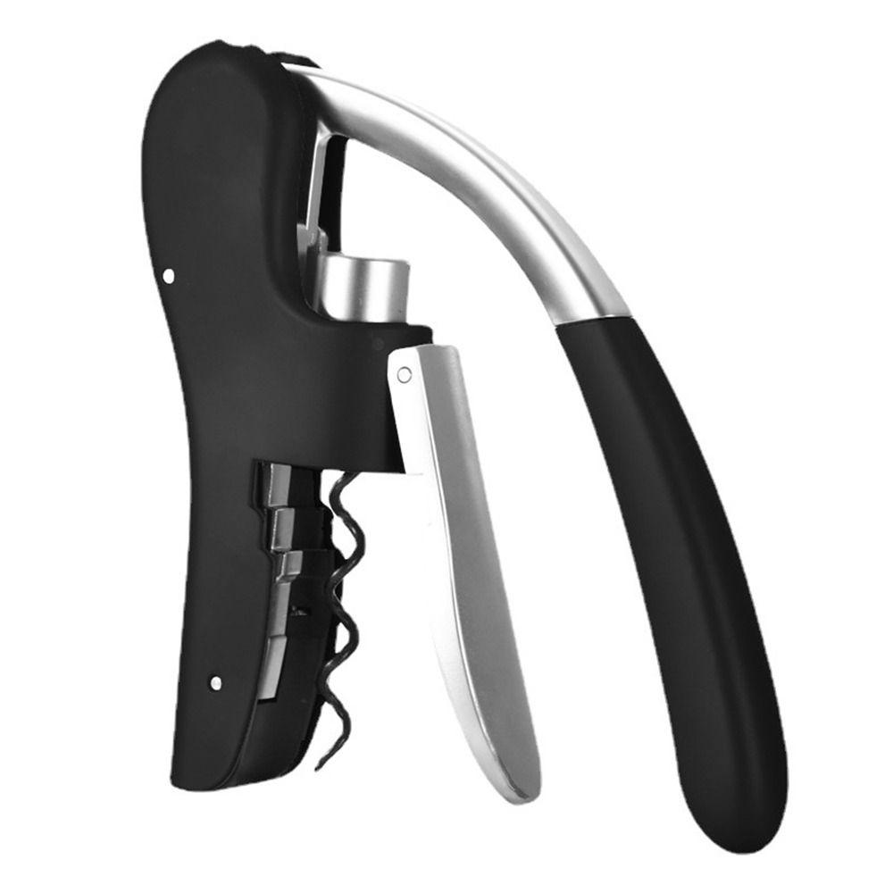 Бытовой рычажный штопор из цинкового сплава, инструмент для открывания красного вина, открывалка для бутылок, штопор