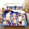Saekano Как воспитать скучную девушку Комплект постельного белья с принтом Комплект постельного белья с наволочкой Мягкое одеяло для кровати Мягкое одеяло Размеры Super King