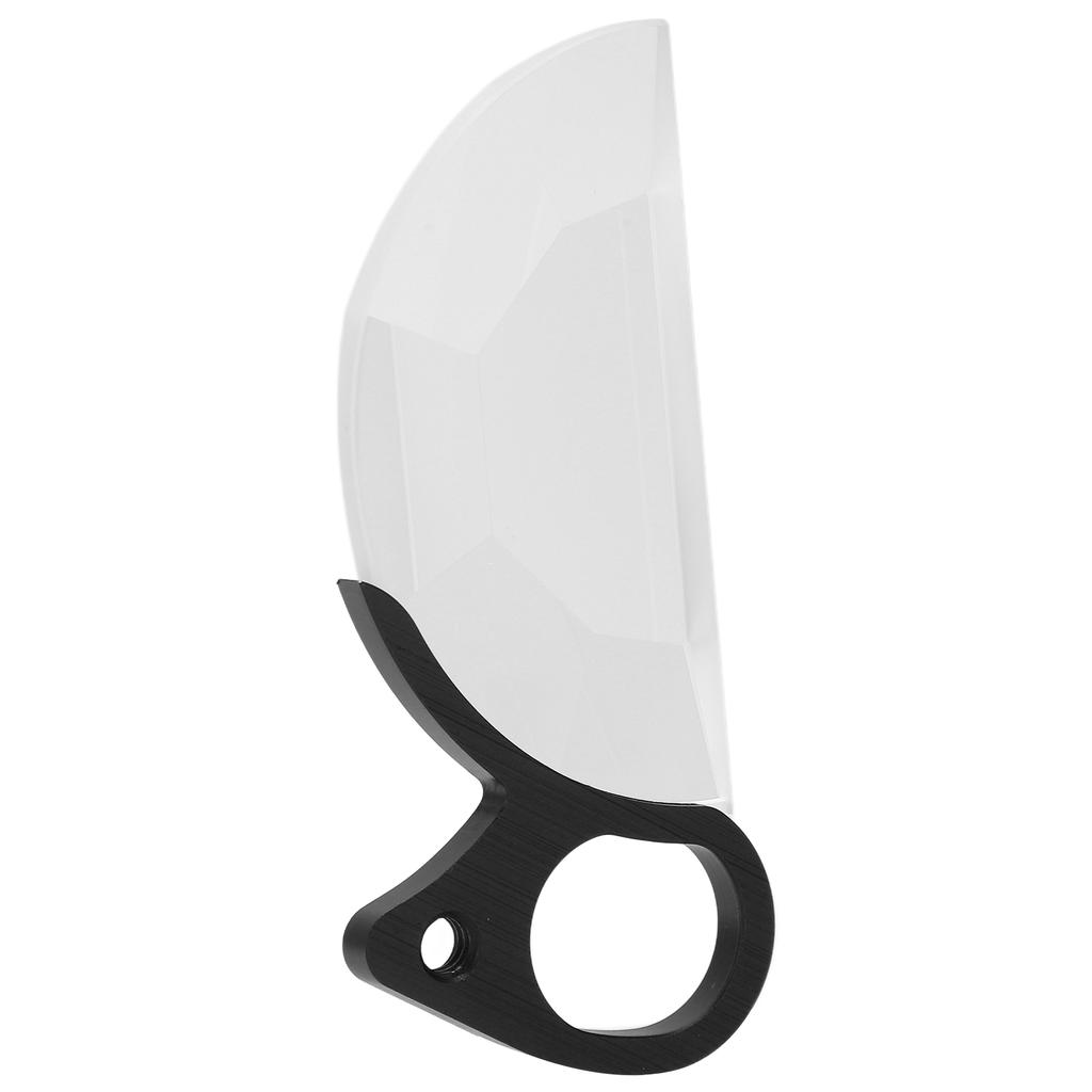 79mm Handheld Semicircle Kaleidoscope Filter Optical Glass Prism Special Effects Filter SLR Camera