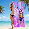 Europe And The United States Popular Witch Hunter Group Beach Towel Internet Celebrity Kpop Microfiber Beach Towel Floor Towel Bath Towel