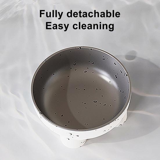 Миска для питомца Нескользящая Съемная Двойная миска Собаки Кошки Легко использовать Нет