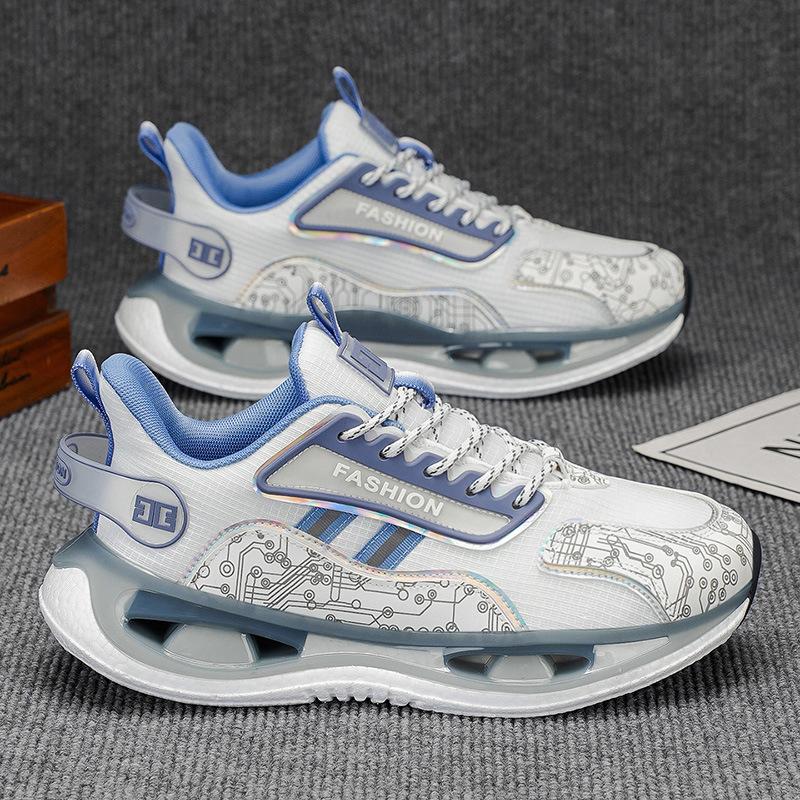 New ModelMen'S Breathable Mesh Sports Street Brand Cushioned Cushioning Niche Functional Versatile Dad Shoes
