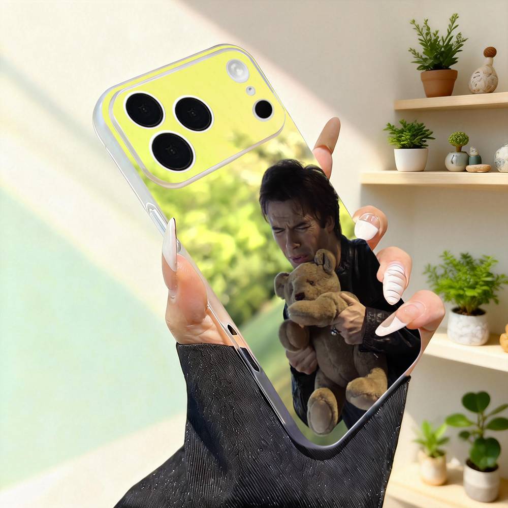 Крутой чехол V-Vampire D-Diaries для iPhone 11,12,13,14,15,16,17,Pro,Max,Plus,Mini,SE4,E Phone Case с беспроводной зарядкой MagSafe