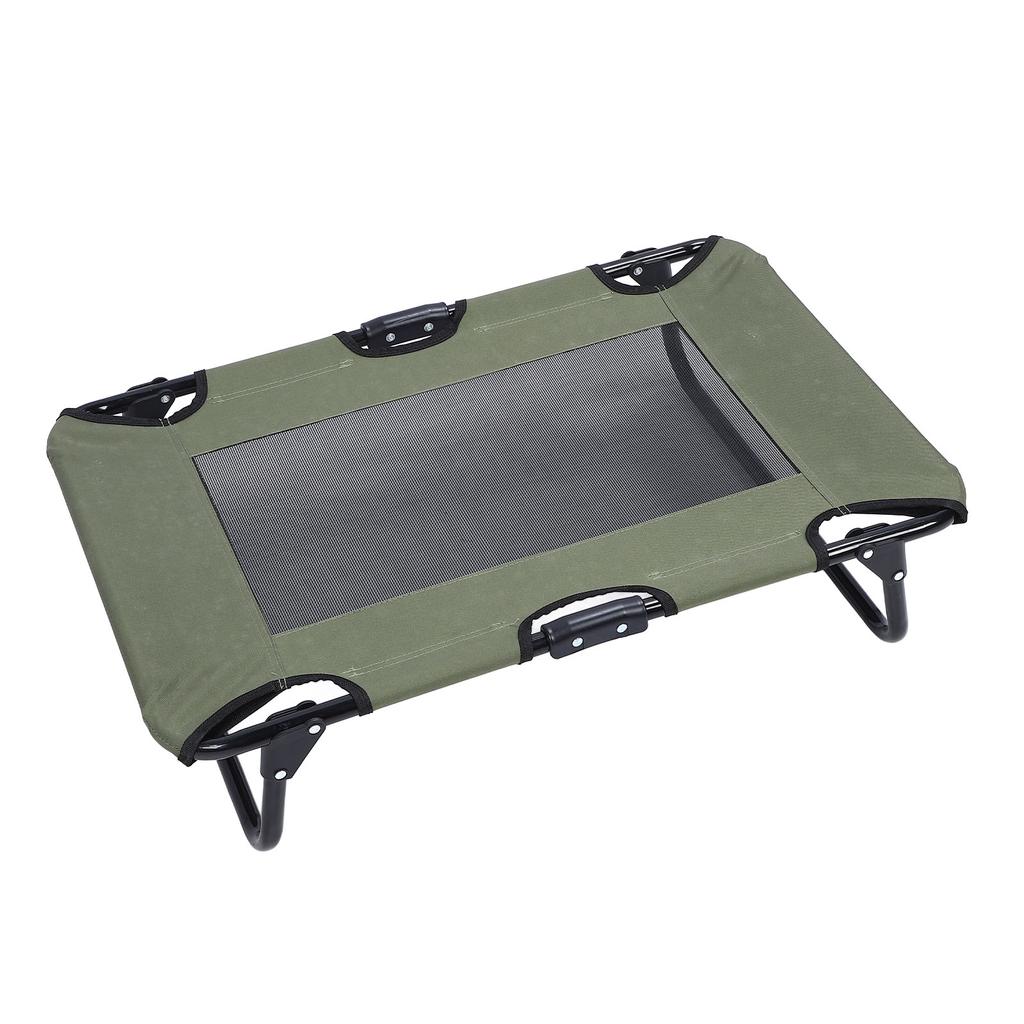 Outdoor Dog Bed Cooling Elevated Pet Bed Multifunctional Foldable Portable Raised Dog Sleeping Bed F