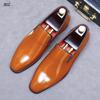 Mixed Color Patent Leather Creepers Flats Good Quality Men Shoes Hot Sale Zapatos Mujer Mens Shoes Dress Loafers Shoes A19
