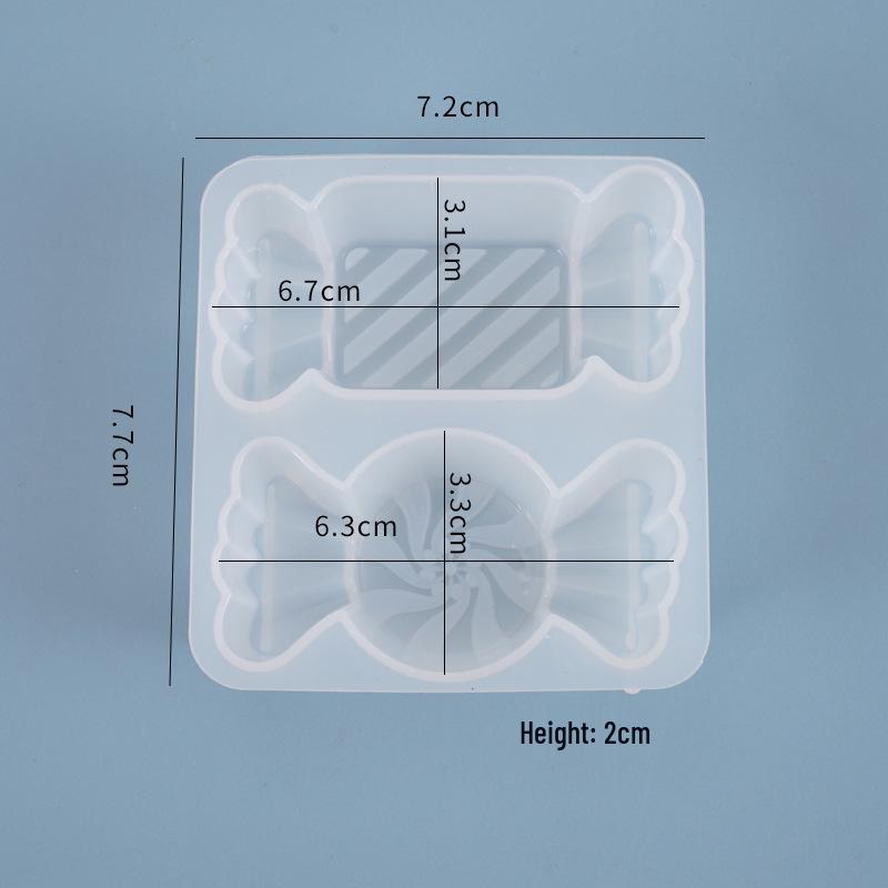 Силиконовая форма «Мак» для изготовления съедобных игрушек и конфет своими руками