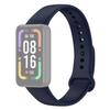For Xiaomi Redmi Smart Band Pro Solid Color Soft Silicone Watch Band Adjustable Wrist Strap