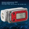 Mini Digital Turbine Flowmeter Diesel Fuel Flow Meter 10‑200L 1" NPT