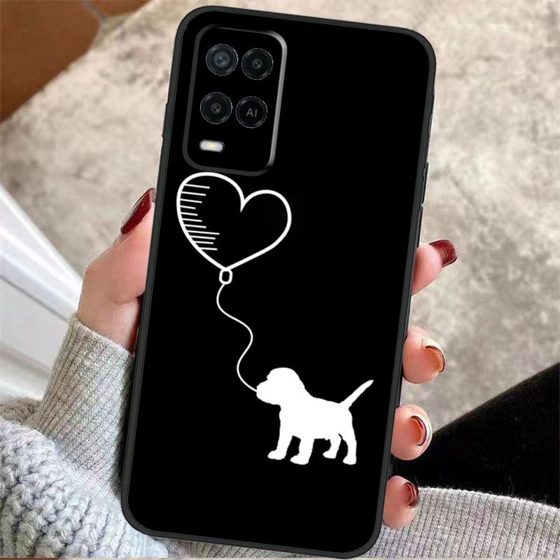 Смешной Мультяшный Пес Бигль Чехол Для OPPO A96 A76 A16 A98 A78 A58 A18 A15 A17 A77 A5 A9 A74 A94 A52 A72 A53S A54S A57S