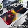 Custom Name Text Mouse Pad Brentford Football Personalized Desk Pad For Work And Gaming