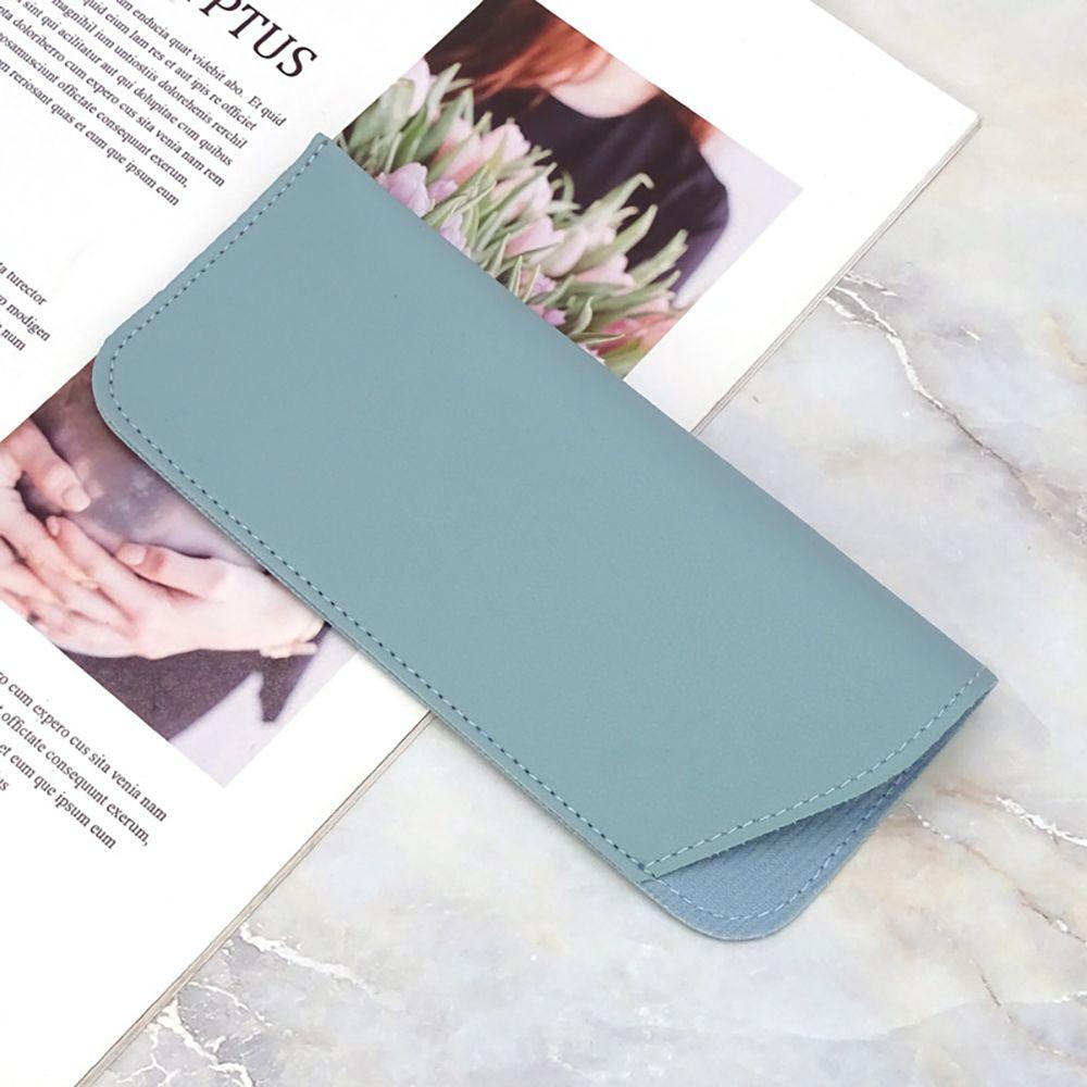 Soft PU Leather Sunglasses Eyewear Protector Glasses Case Reading Glasses Pouch Eyeglasses Sleeve