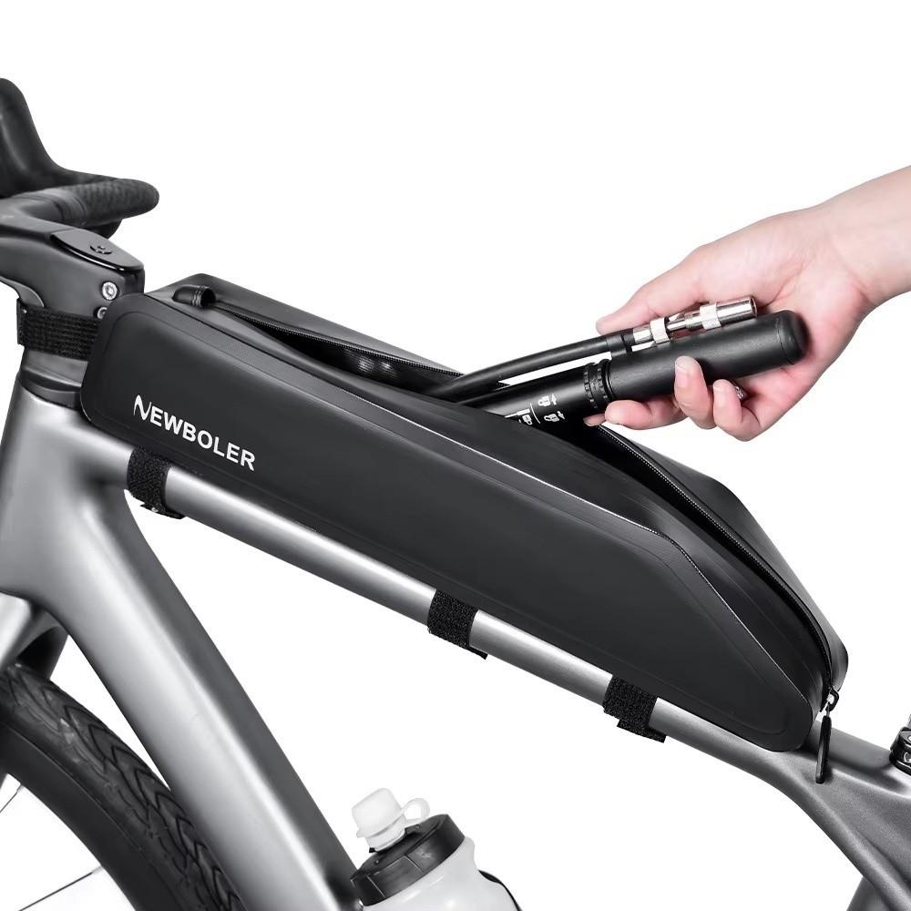 Waterproof Front Tube Bag Portable Cycling Top Tube Bag Bicycle Pannier Bag Road Bicycle