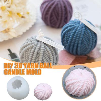 DIY 3D шар из смолы, силиконовые инструменты для изготовления мыла, шоколадная свеча