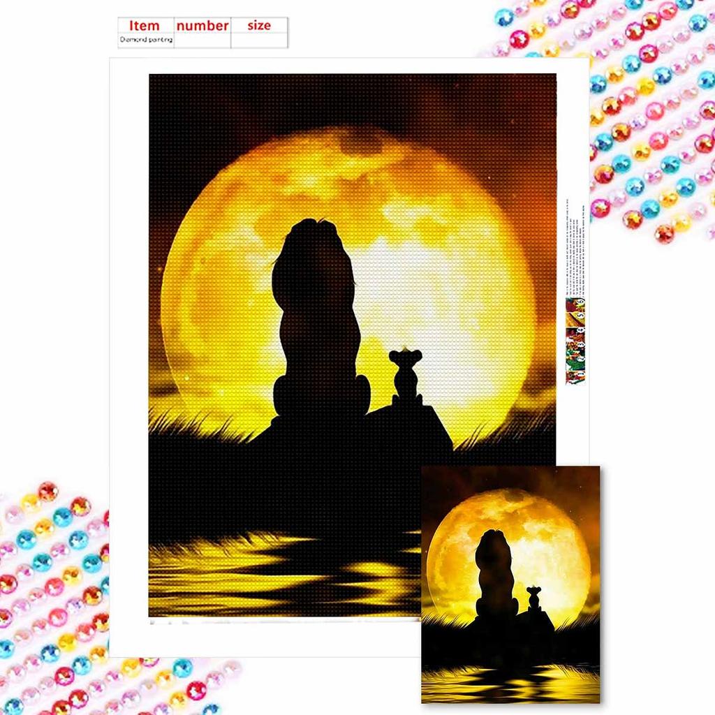 Full Round Diamond Painting The Princess's Back View Art Rhinestone Picture Mosaic DIY 5D Cross Stitch Embroidery Home Decoration