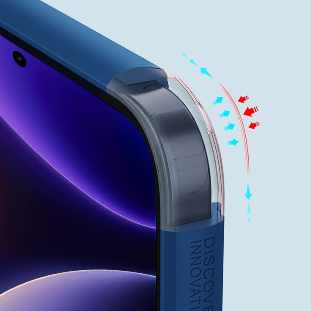 Чехол Nillkin Super Frosted Shield Pro Rugged для Xiaomi Redmi Note 12 Turbo/Poco F5 - черный