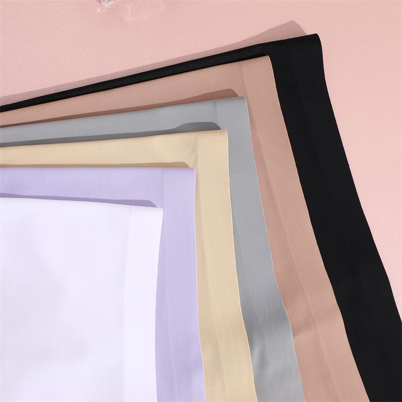 FINETOO 3pc Seamless Soft Boyshort Women's Panties Sexy Breathable Invisible Underwear Female Soild Comfortable Stretch Lingerie