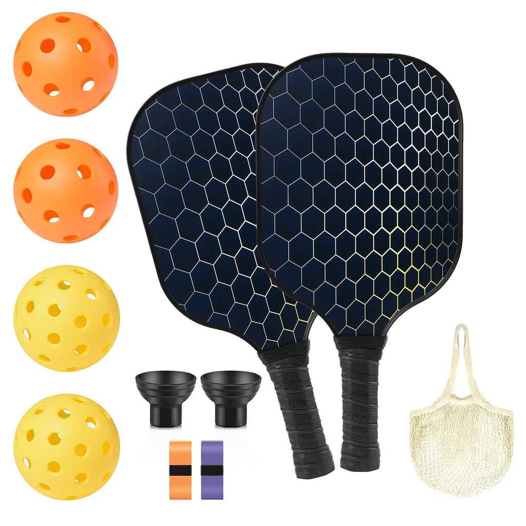 Glass Fiber Durable Peak Racket Beach Rackets Pu Grip Tape Sports Hair Ball Trimmer Honeycomb Core
