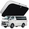 Wincar Козырек на лобовое стекло Toyota Hiace 200 Series Widebody со светодиодной подсветкой для хранения, совместимый с сумкой для деталей интерьера Hiace 200 Series,