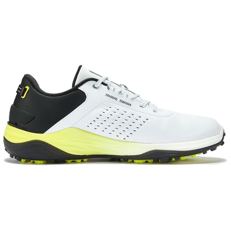 Puma Shadowcat Nitro Удобные Универсальные Нескользящая Поддержка Обувь для Гольфа Мужские кроссовки Черный Белый Желтый 312558-04