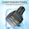 New 2pcs 1pc Super 6-Port USB Car Charger Adapter QC3.0 Fast Mobile Phone Charge Compatible