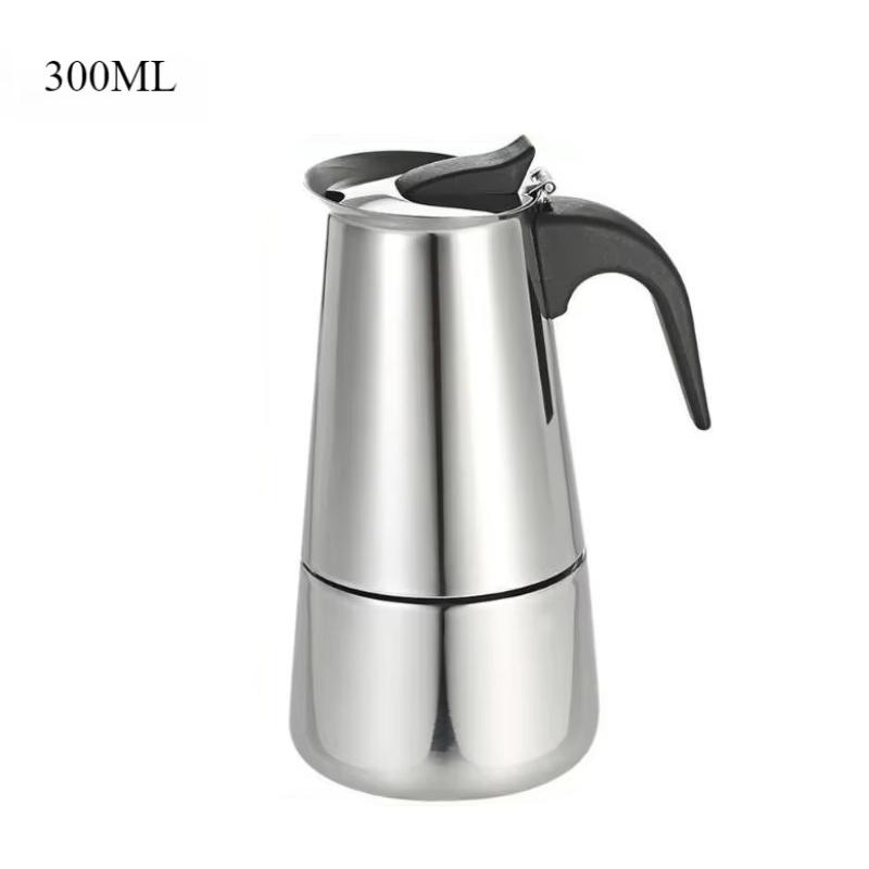 2/4/6/9 Cups Stainless Steel Coffee Maker Pot Moka Pot for Home Espresso Maker Cups Latte Percolator Stove Top Espresso Pots