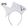 Goldfish Headband Fish Design Costume Hair Hoop Adjustable Headband Cosplay Props Party Dress Up Birthday Supplies