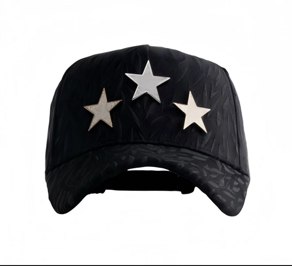 High Quality 5-Panel Curved Brim Baseball Cap with Rhinestone Embellishments Terry Fabric Dobby Style-Sporty Unisex Adult Hat