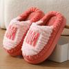 Высококачественные хлопковые тапочки для пар, зимняя домашняя плюшевая обувь для женщин, теплые плюшевые туфли для женщин, легкая домашняя обувь с мягкой подошвой для мужчин