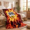 VfB Stuttgart Football Print Flannel Blanket Soft Warm Sofa Bed Throw Blanket For Home Office Bedroom