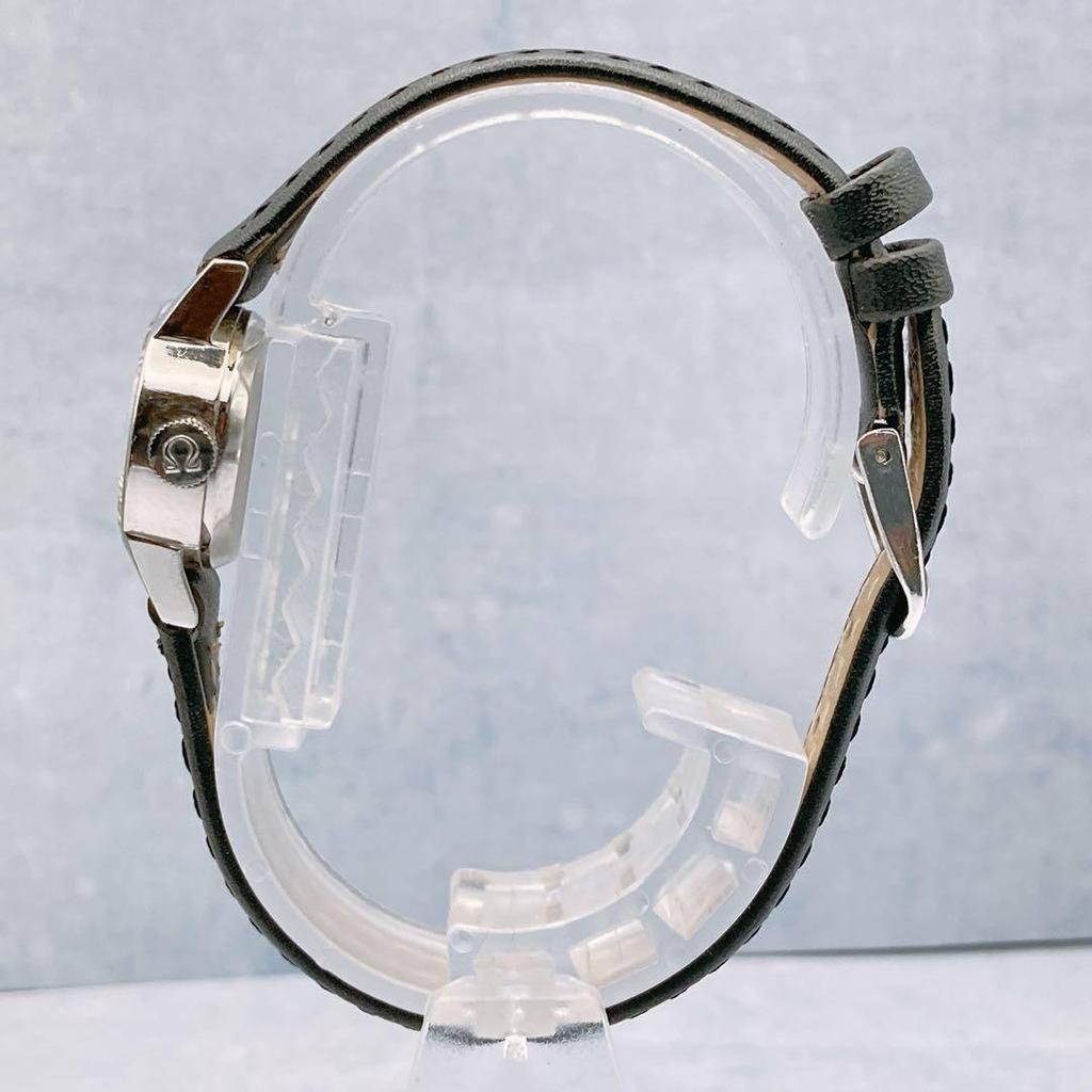 Б/У [Рабочий экземпляр] OMEGA Ladymatic Часы с ручным заводом Граненое стекло Новый ремешок Omega Ручные часы Ladymatic Винтаж