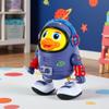 Игрушка Утенок Музыкальная Интерактивная Игрушка Космические Элементы для Младенцев Детей Подарки Электрическая со Светом и Звуками Танцующий Робо