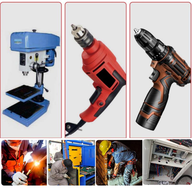 6Pcs HSS Steel Titanium Step Drill Bit Set 4-12/20/32mm Metal Hole Cutter Wood Cone Core Drilling Hole Saw Tool+3,6,8 Saw Drill