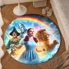 Wonderful Wizard Adventure Round Rug for Livingroom,Bedroom, Palyroom, Chair Rug, Area rug, Circle Carpet, Large Size Fan Christmas gift