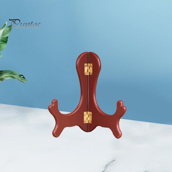 Деревянная подставка для тарелок, мольберт, держатель, подставка для фоторамки, художественная декоративная ручная работа, деревянная многофункциональная подставка для чайного торта, домашний офис, декор, устойчивая